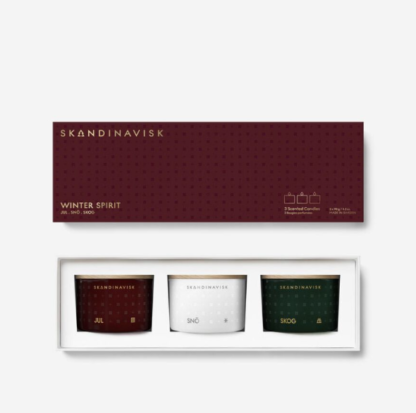 Skandinavisk FIRE and LIGHT CANDLE DUO GIFTSET