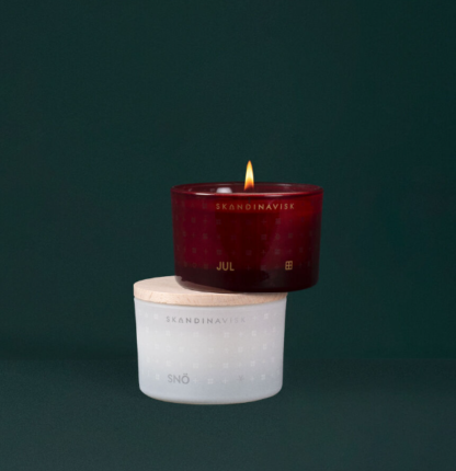 Skandinavisk WHITE CHRISTMAS CANDLE DUO GIFTSET - Image 3