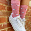 Swole Panda SHEEP BAMBOO SOCKS size 4-7 - Image 3
