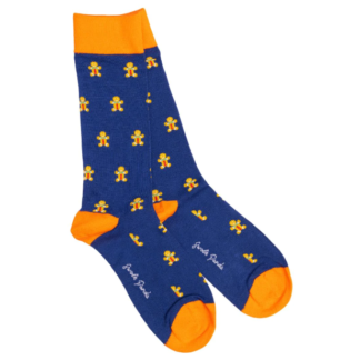 Swole Panda GINGERBREAD MAN BAMBOO SOCKS 7-11