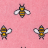 Swole Panda PINK BUMBLEBEE BAMBOO SOCKS size 4-7 - Image 5