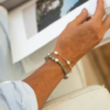 Claudia Bradby Labradorite and Pearl Bracelet - Image 3