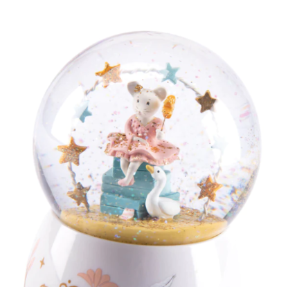 Moulin Roty Le Petite Ecole de Danse Musical Snow Globe - Image 2