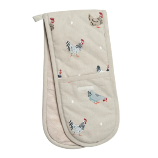 Sophie Allport Lay a Little Egg Hen Double Oven Glove