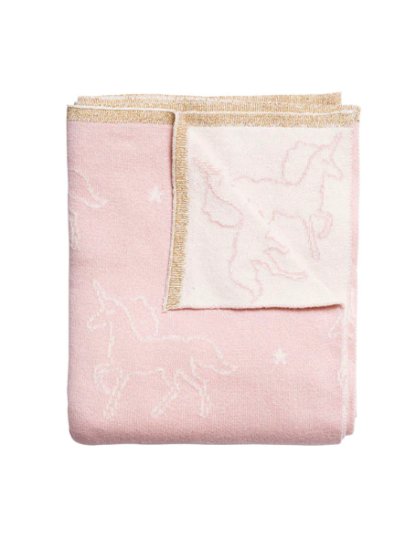 Sophie Allport Unicorn Baby Blanket