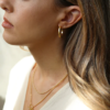 Tutti & Co Amble Earrings Gold (EA432G)