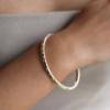 Tutti & Co Luck Bangle Gold (BR617G) - Image 2