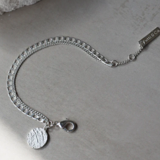 Tutti & Co Shale Bracelet Silver (BR493S)