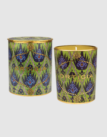 Ortigia Bergamotto Decorated Candle Small