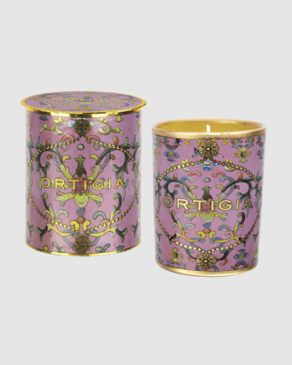 Ortigia Aragona Decorated Candle Small