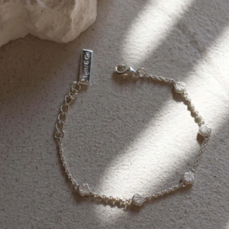 Tutti & Co Shell Bracelet Silver (BR636S)