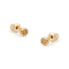 Tutti & Co Birthstone NOVEMBER Citrine Stud Earring Gold (EA541G)