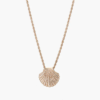 Tutti & Co Shell Necklace Gold (NE697G) - Image 3