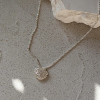 Tutti & Co Shell Necklace Silver (NE697S)
