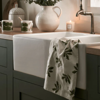 Sophie Allport Acorn & Oak Leaves Tea Towel