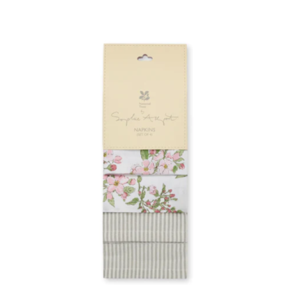Sophie Allport Blossom Napkins set of 4 - Image 4
