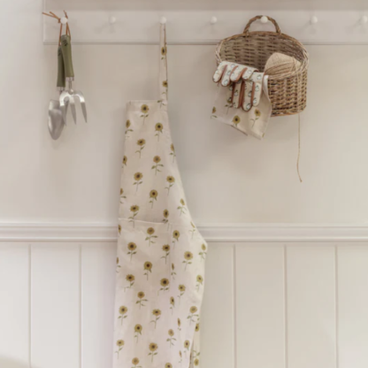 Sophie Allport Sunflower Linen Adult Apron - Image 2