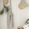Sophie Allport Olive Linen Adult Apron - Image 2