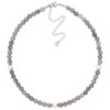 Claudia Bradby Labradorite and Pearl Choker Necklace - Image 2