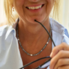Claudia Bradby Labradorite and Pearl Choker Necklace - Image 3