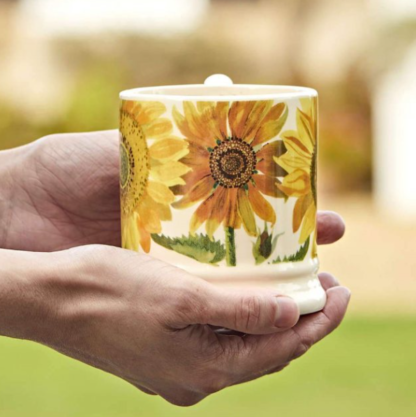 Emma Bridgewater Sunflowers 1/2 pint mug at Gifted Boston Spa
