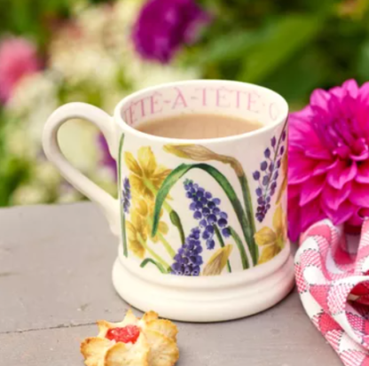 Emma Bridgewater Tete A Tete and Hyancinth 1/2 Pint Mug - Image 6