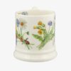 Emma Bridgewater at Gifted Boston Spa Wildflowers 1/2 pint mug view from the side