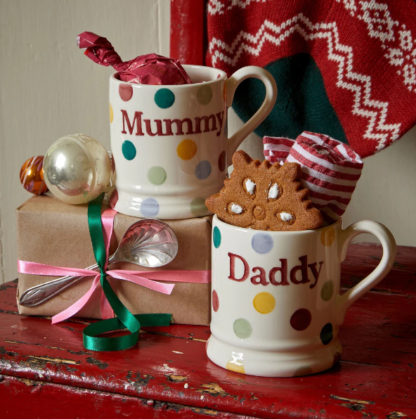 Emma Bridgewater at Gifted Polka Dot Mummy 1/2 pint mug