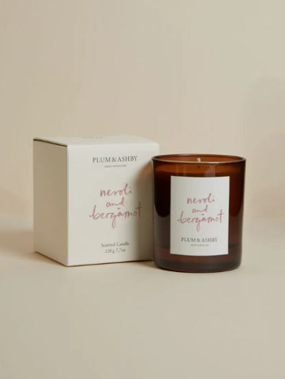 Plum and Ashby Neroli and Bergamot Candle 220g