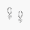 Tutti & Co at Gifted Boston Spa Bliss Earrings Silver Close Up