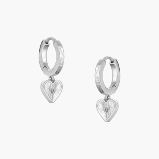 Tutti & Co at Gifted Boston Spa Bliss Earrings Silver Close Up