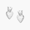 Tutti & Co Bond Earrings Silver (EA612S) - Image 2