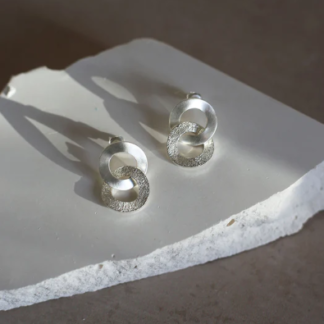 Tutti & Co Unity Earrings Silver (EA605S)