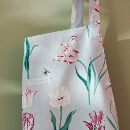 Sophie Allport at Gifted Boston Spa - Tulips Apron close up