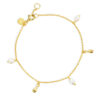 Claudia Bradby Lagertha Gold Drop Bracelet