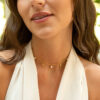 Claudia Bradby Lagertha Gold Drop Choker Necklace - Image 3