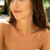 Claudia Bradby Lagertha Gold Drop Choker Necklace - Image 4