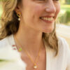 Claudia Bradby Thalassa Ripple Stud Earrings Gold - Image 4