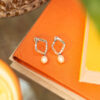 Claudia Bradby Thalassa Ripple Stud Earrings - Image 3