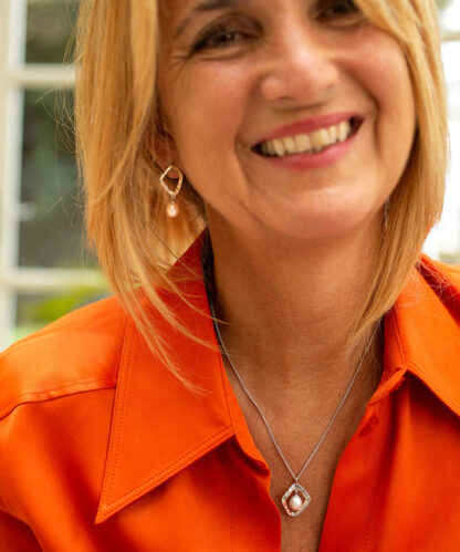 Claudia Bradby Thalassa Gold Pearl Pendant Necklace - Image 3