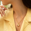 Claudia Bradby Thalassa Gold Pearl Pendant Necklace - Image 5