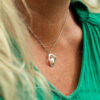 Claudia Bradby Thalassa Silver Pearl Pendant Necklace - Image 3