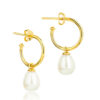 Claudia Bradby Favourite Small Hoop Earrings Gold