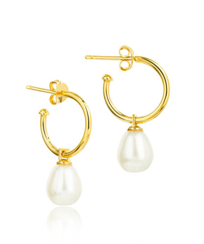 Claudia Bradby Favourite Small Hoop Earrings Gold