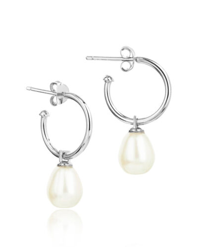 Claudia Bradby Favourite Small Hoop Earrings Silver