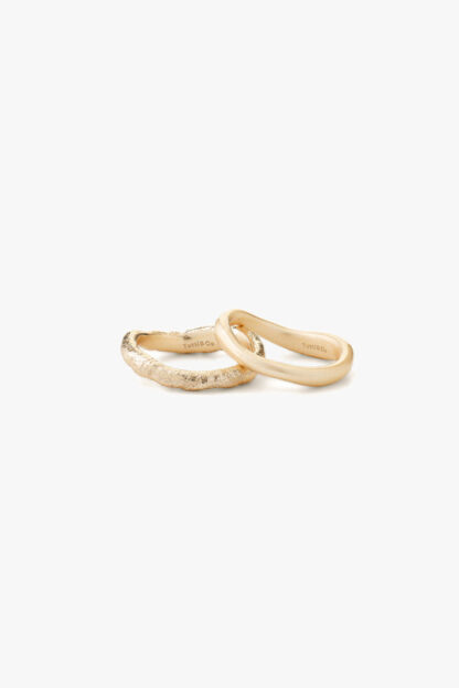 Tutti & Co Wave Ring Gold (RN336G) - Image 3