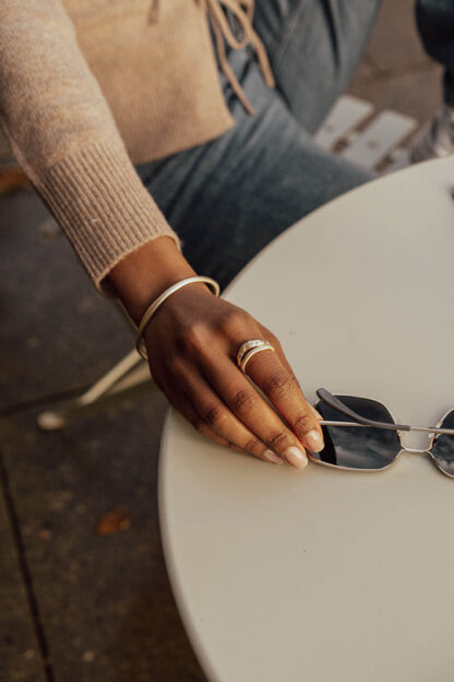 Tutti & Co Wave Ring Gold (RN336G) - Image 4