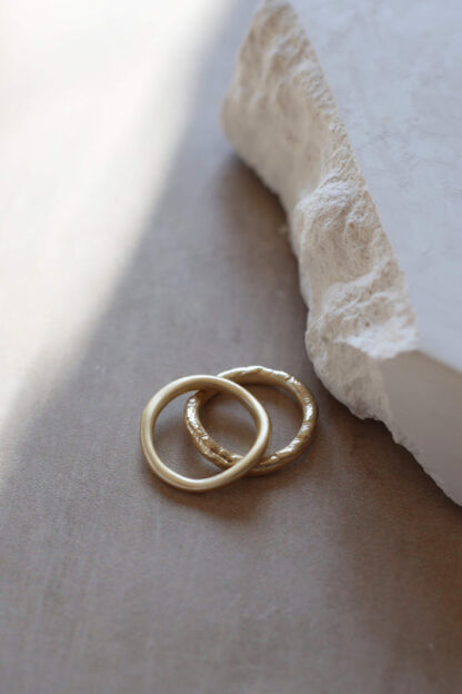 Tutti & Co Wave Ring Gold (RN336G) - Image 2