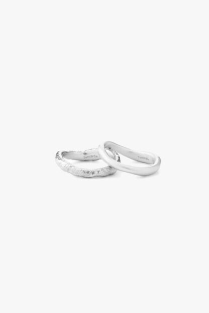 Tutti & Co Wave Ring Silver (RN336S) - Image 2