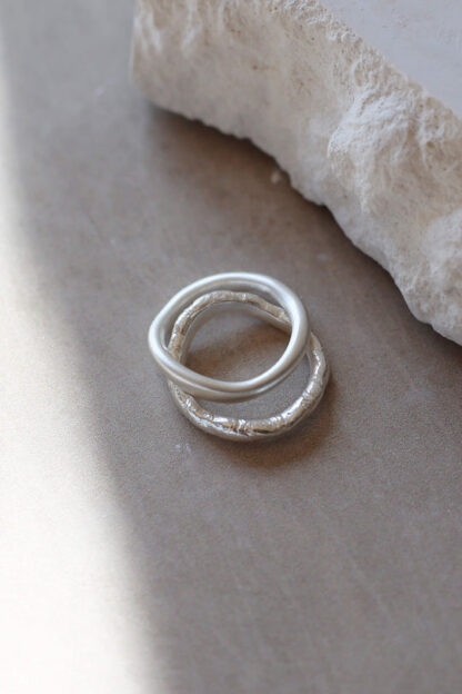 Tutti & Co Wave Ring Silver (RN336S)